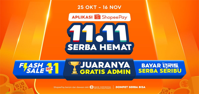 Aplikasi ShopeePay 12.12 Pesta Promo Kembali Hadir, Banjir Diskon & Kemudahan Transaksi