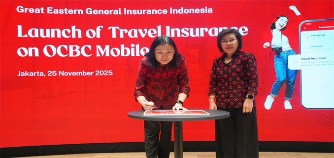 Great Eastern General Indonesia Bidik Nasabah Travel Insurance di OCBC Mobile