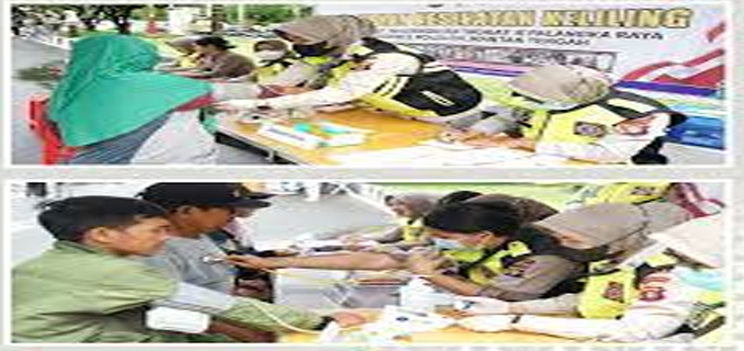 Rumkit Bhayangkara Polda Kalteng Hadirkan Layanan Kesehatan di CFD dan Ajak Warga Peduli Kesehatan