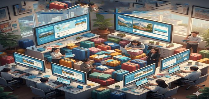 Banjir Pesanan Paket Wisata Via Aplikasi