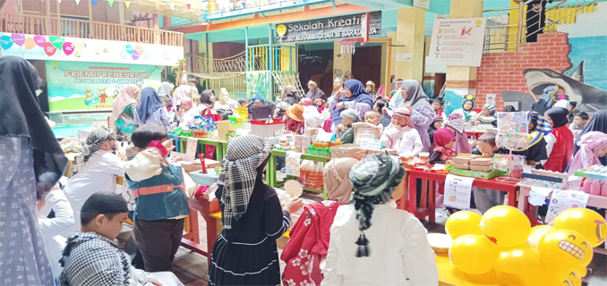 Kolaborasi Teknologi dan Budaya, SD Muhammadiyah 7 Bandung Gelar MEF 2025