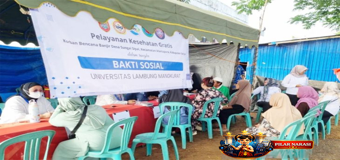 ULM Terjunkan Dua Dokter Bantu Layanan Kesehatan di Banjir Martapura