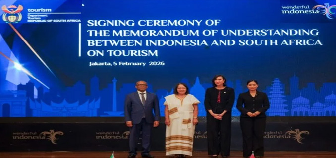 Kolaborasi Indonesia–Afrika Selatan Tingkatkan Pariwisata Berkelanjutan
